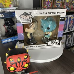 Han Solo And Greedo Funko