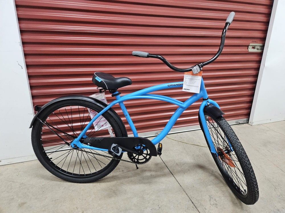 26" Huffy Cranbrook Adult Cruiser Bike Matte Blue