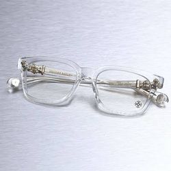 Chrome Heart Glasses White and Silver!