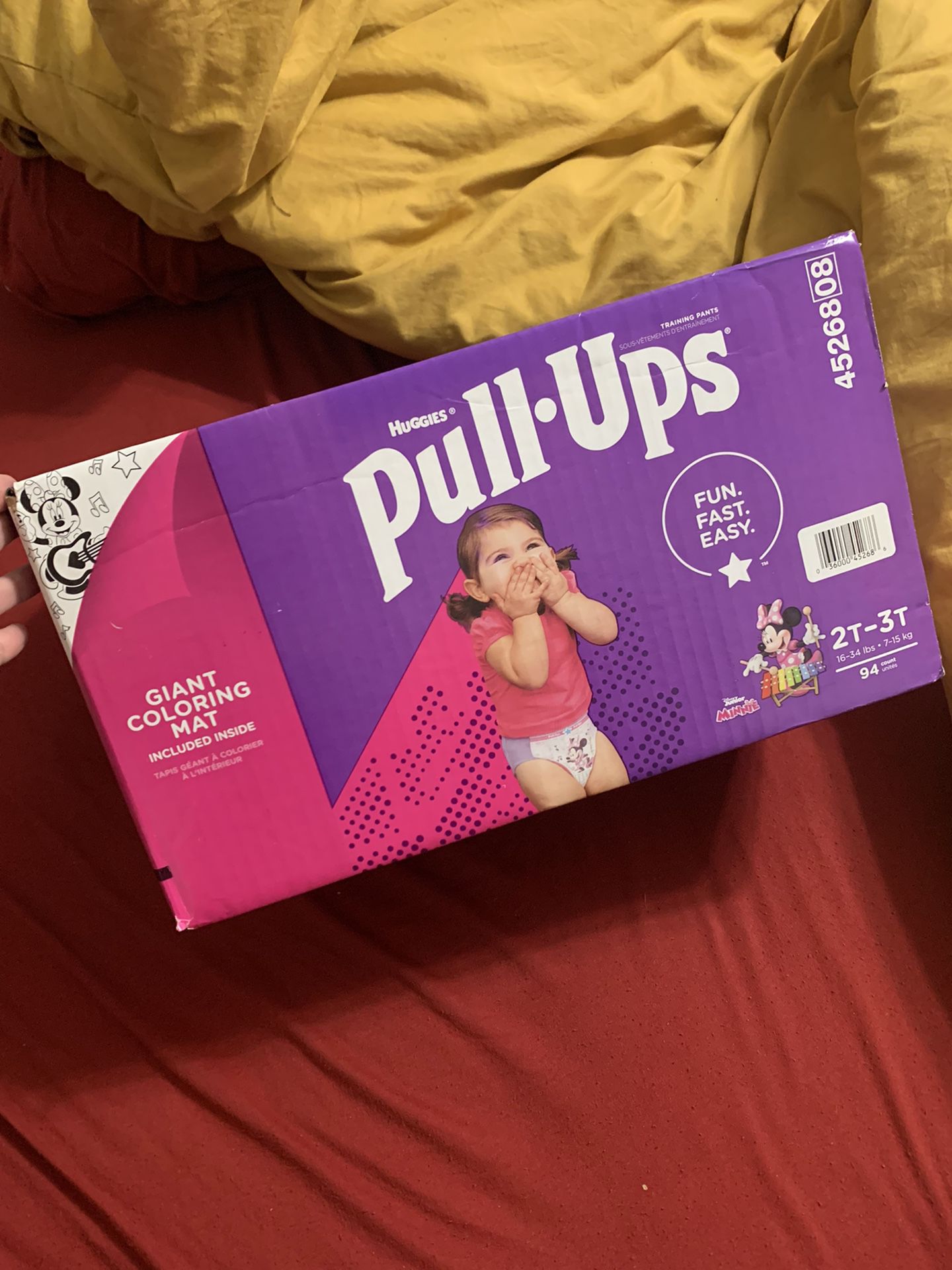 Huggies Pull-Ups Girls Training Pants, 2T - 3T, 94 Count