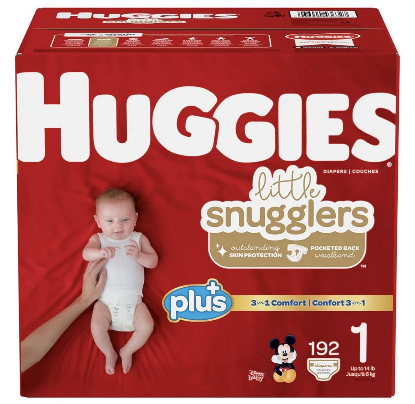 Huggies 192 Count Size 1