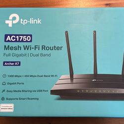 TP-LINK AC1750 Mesh WiFi Router Full Gigabit Dual Band