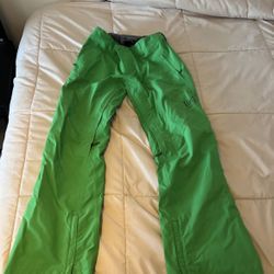 Burton AK Goretex Green Cyclic Snowboard/Ski Pants, Size M