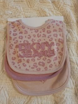 Leopard DKNY 3 oc bibs