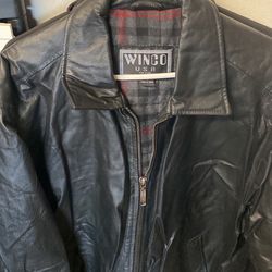 Leather Jacket Large