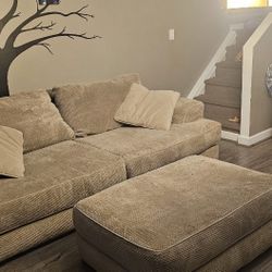 Gardner White Couch With Ottoman