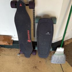 Boostedboards! Bluetooth remote, upgraded wheels. 