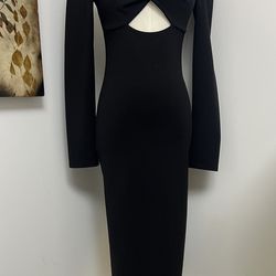 H&M XS black dress
