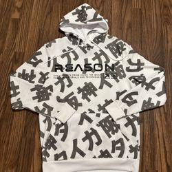 REASON NY * Woman’s Pullover Sweatshirt Hoodie * Size Small. 