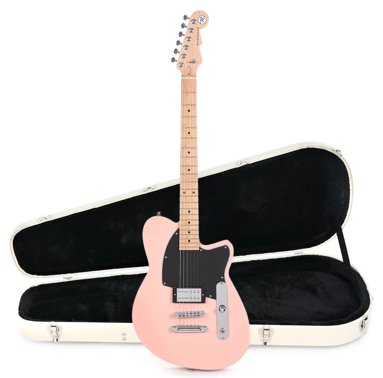 Reverend Stacey Dee Signature Electric Guitar - Orchid Pink with Hardshell Case