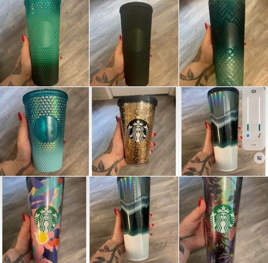 Starbucks Cups Of All Kinds
