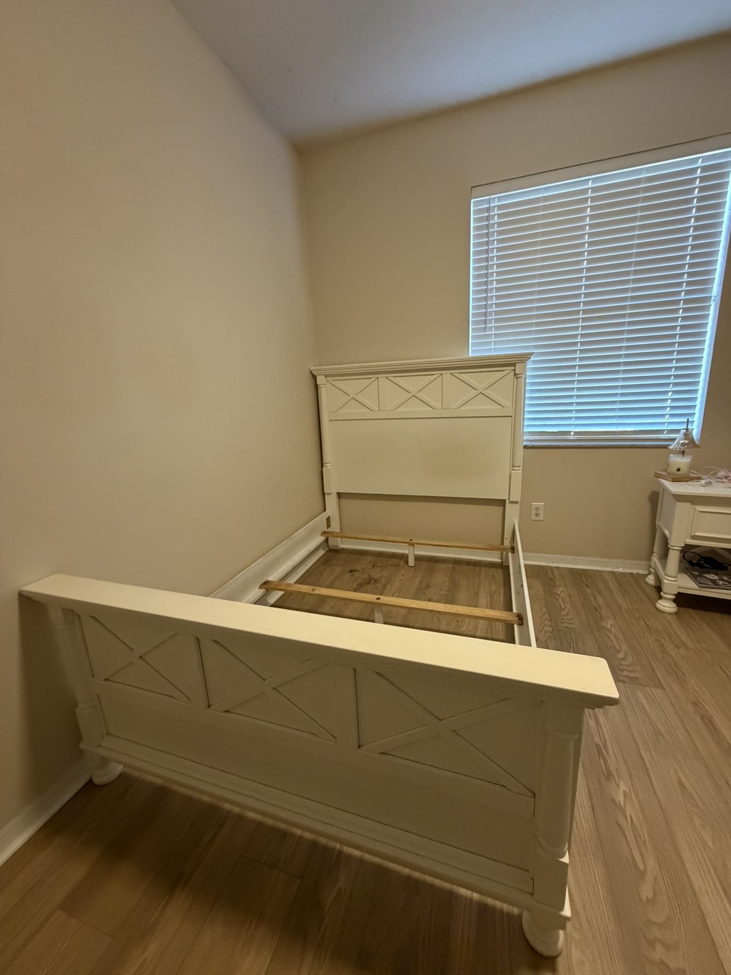 White Bed Frame
