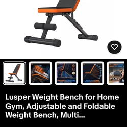 Luster Bench And Weights Connector Dumbbells/Barbell/
