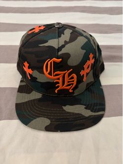 Chrome Heart Camo Cross Patch Hat