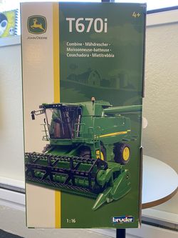 Bruder John Deere Combine Toy