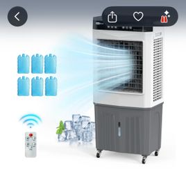 EdenDirect 3600-CFM 3 -Speed Portable Evaporative Cooler for 1100-sq ft
