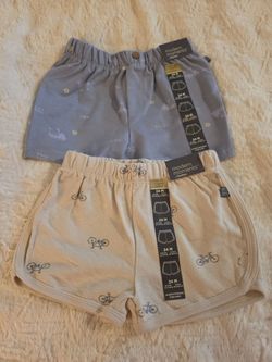 Baby boy cotton shorts