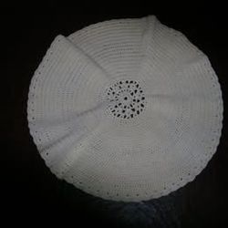 One 13" Cloth Doilie