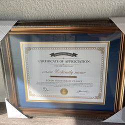 Diploma/certifícate Frame