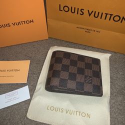 Brown Damier Wallet 