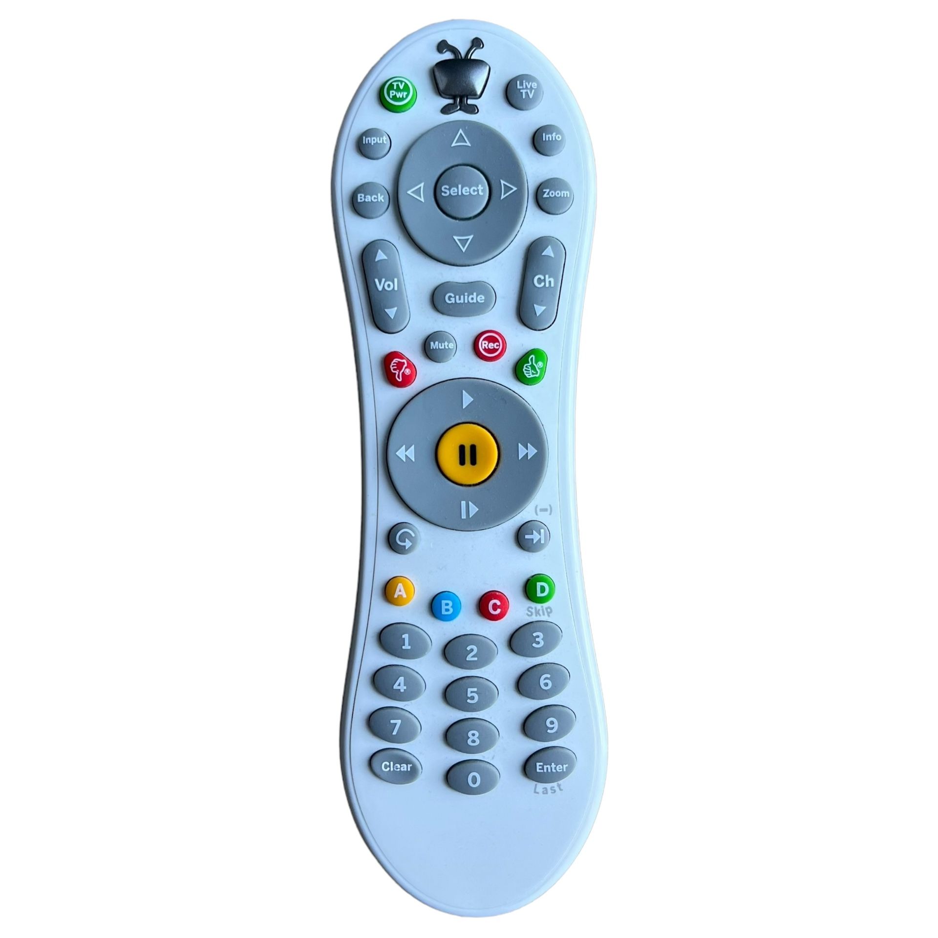 TiVo Bolt TGN-RC30 Remote Control, White - OEM