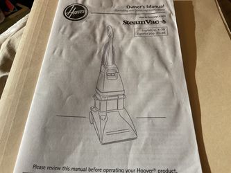 Hoover rug cleaner