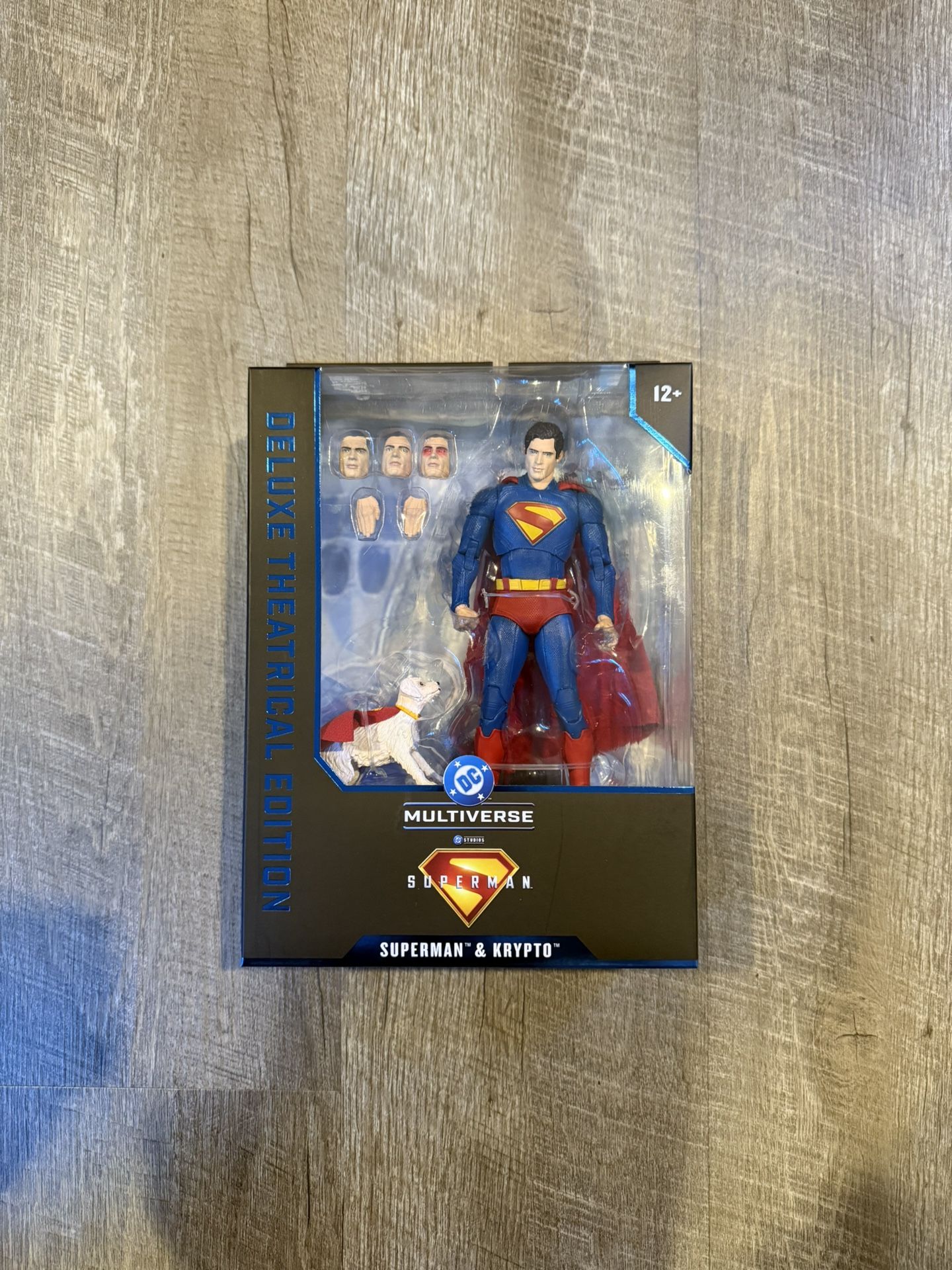 In Hand, Brand New, Never Opened Mcfarlane - DC Multiverse - 2025 Superman Movie - David Corenswet - Superman & Krypto - 7” Action Figure