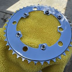 GT BMX wing stamped sprocket ring and GT chainrings bolts