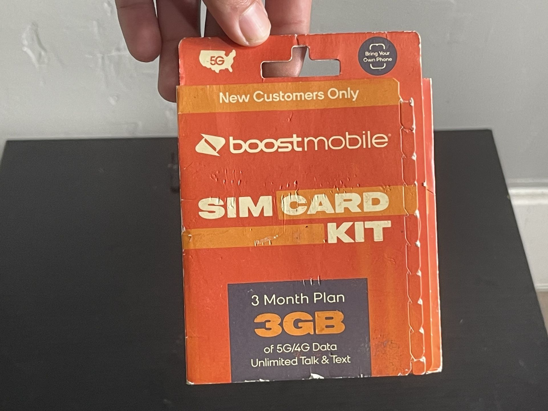 Boost Mobile Sim Card Kit 3GB For 3 Month Plan