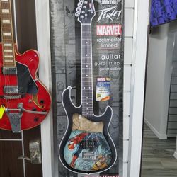 Peavey Marvel Guitar, Signed By Stan Lee & Neal Adams, 1 of 100!