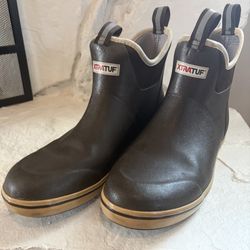 Men’s Xtra Tuff ankle high fishing boots Size 13