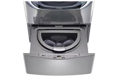 LG Sidekick 27-in Graphite Steel Pedestal Washer  WD100CV  NEW