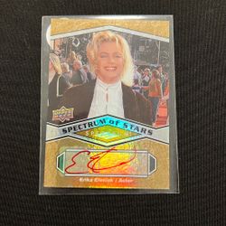 2009 Upper Deck Spectrum Of Stars Erika Eleniak 