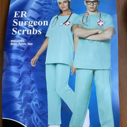 Surgeon Costume Unisex Size M