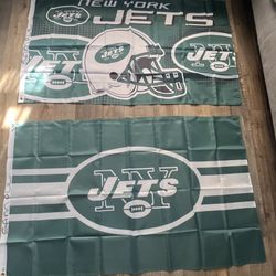 Used Jets Flags Size 3ftx5ft