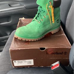 Green Male Timberlands 