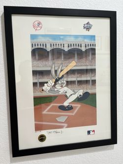 NY Yankees Batter Up, Doc Lithograph Signed by Robert McKimson - Artist Proof Limited Edition
