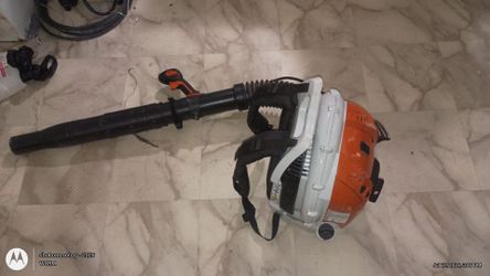 Stihl Backpack Blower and Lawn mower