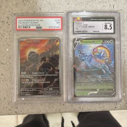 English Pokemon Graded Slabs 