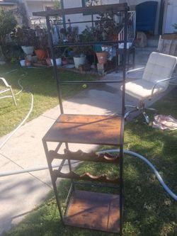 Small wooden Coffee or Wine rack