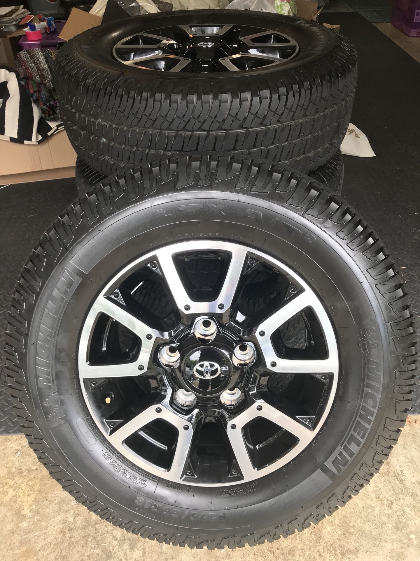 18” TRD Wheels & Michelin Tires - BRAND NEW