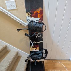 K2 Raygun Snowboard 156 + Union Bindings (Ready to Ride)