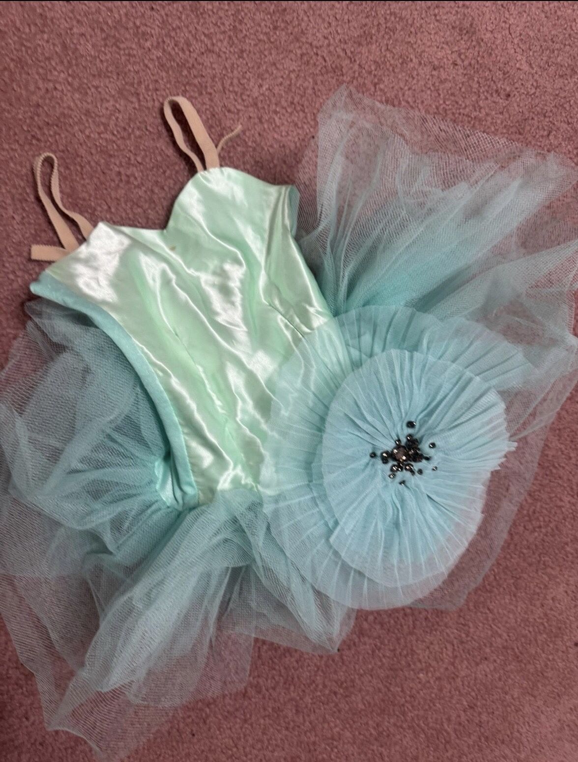 Vintage 2 3 t kids girls toddler dress costume tutu princess theater dance skirt