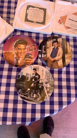 Plate Elvis Presley