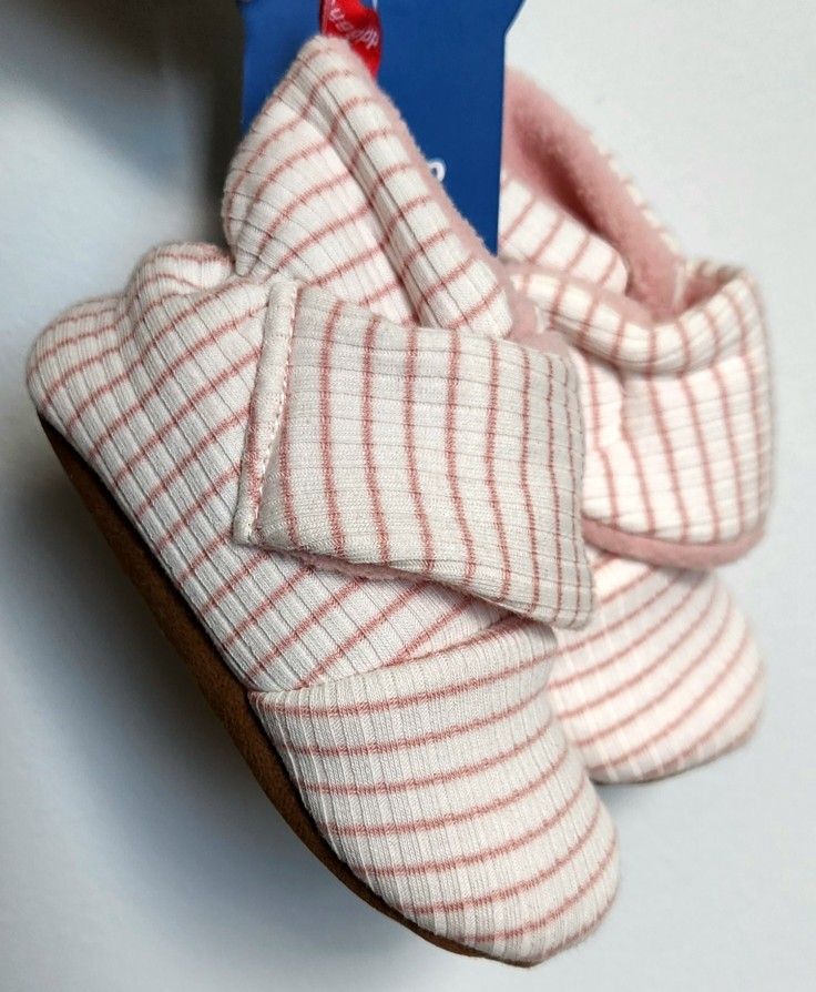 Cotton Baby Slippers/Booties/crib Shoes