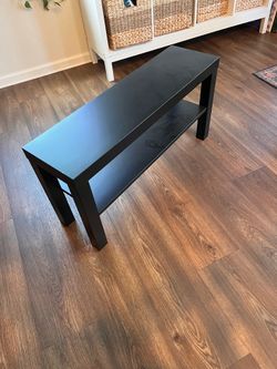 IKEA  Lack tv unit, black