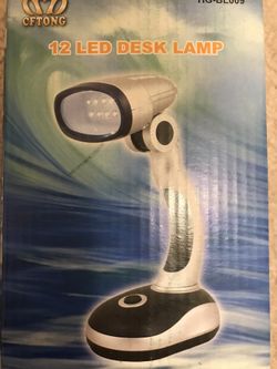 New cordless 12 Led multi use Desk Lamp