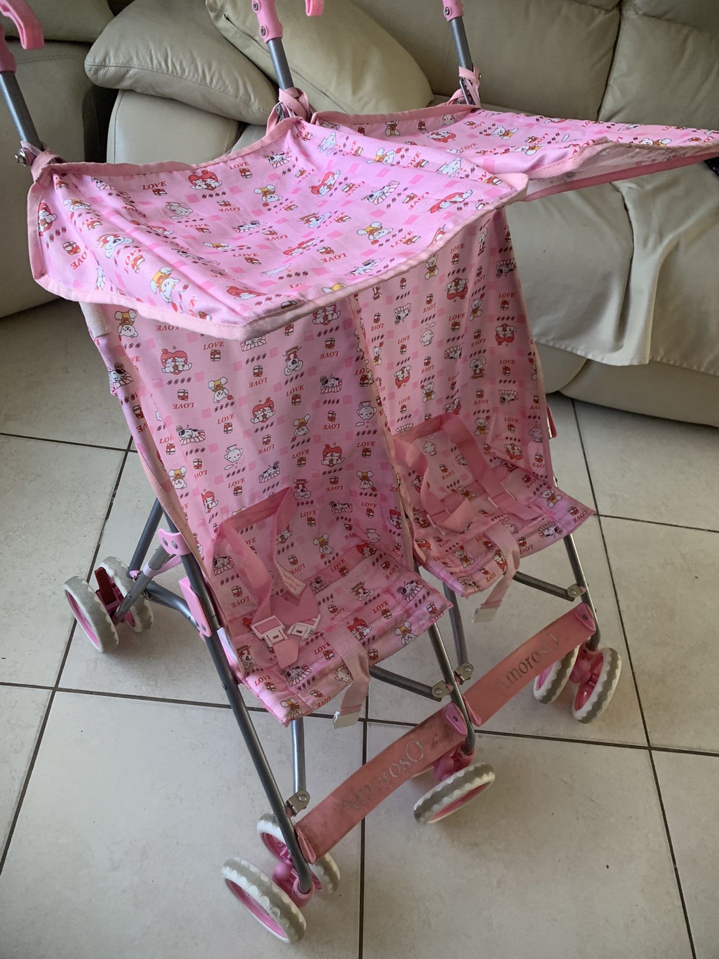 Small double stroller