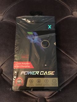 iPhone X charging power case