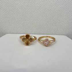 Gold 14k VC Inspired Rings